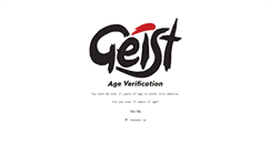 Desktop Screenshot of geist.in